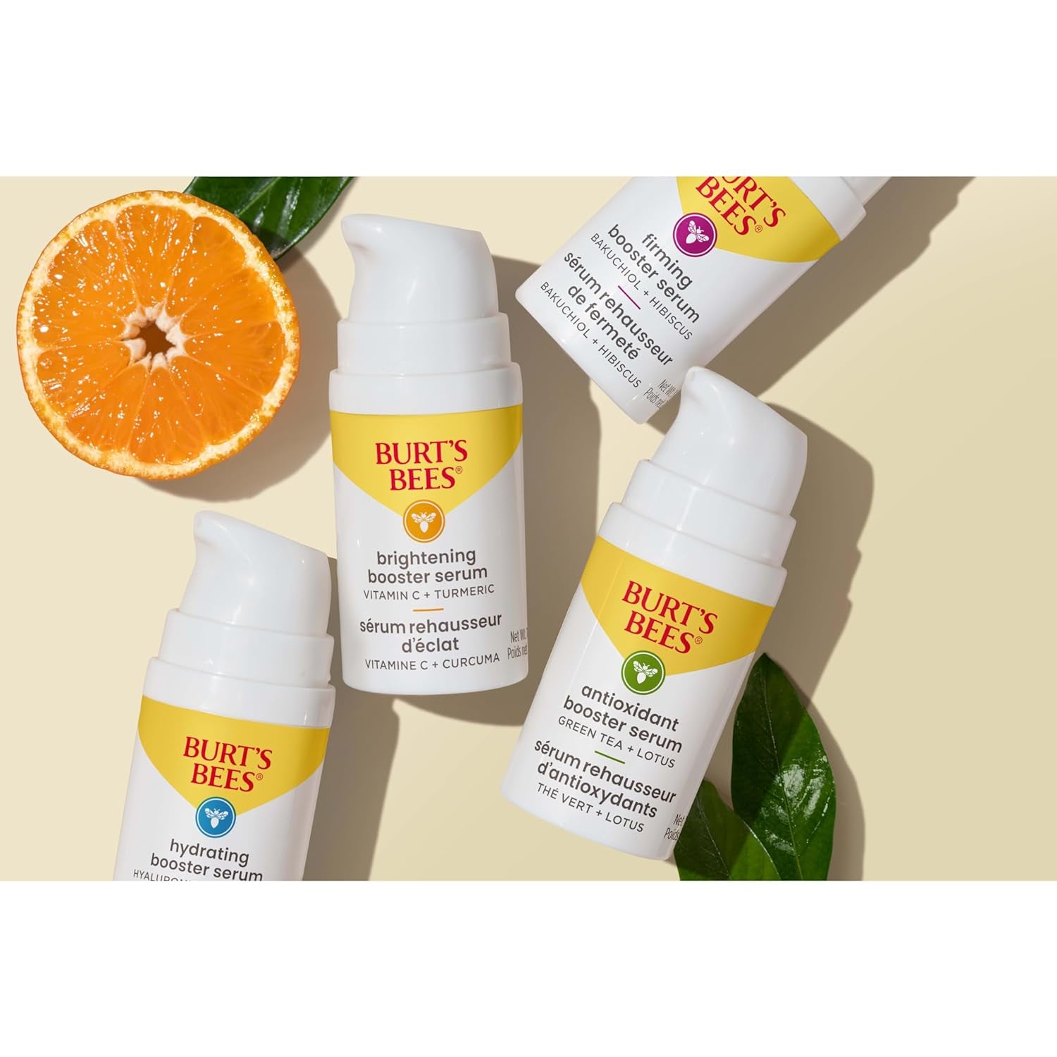 Vitamin C Turmeric Face Serum, Brightens Skin & Visibly Reduces Dark Spots, Fine Lines & Wrinkles, Naturally Hydrating, Lightweight - Brightening Booster Serum (1 Oz)