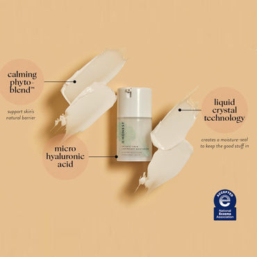 the Daily Calm Lightweight Moisturizer for Sensitive Skin | Hyaluronic Acid + Calming Phyto-Blend | EWG Verified, Vegan + Cruelty Free | 1.7 Fl Oz