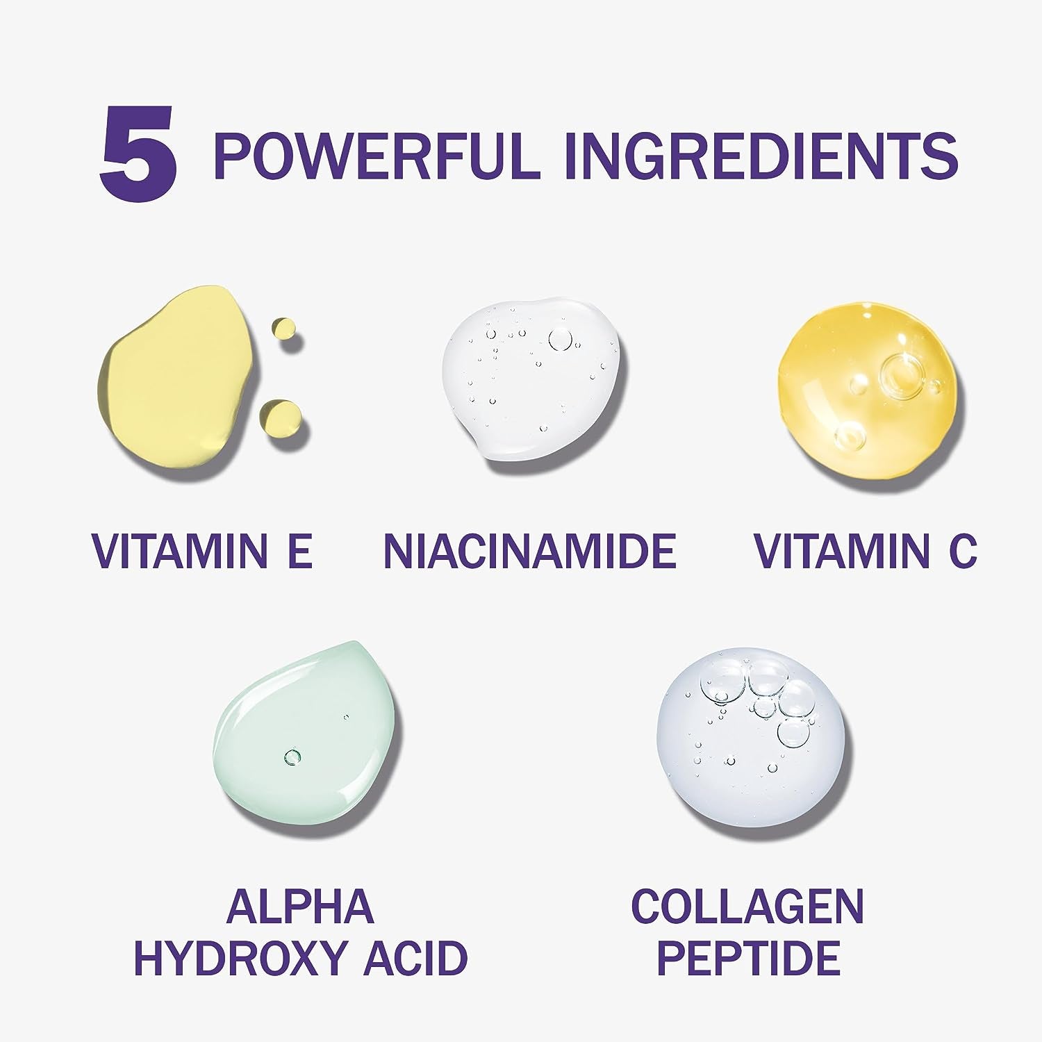 Super Serum 1.0 Oz with Niacinamide, Vitamin C, Collagen Peptide, AHA, and Vitamin E