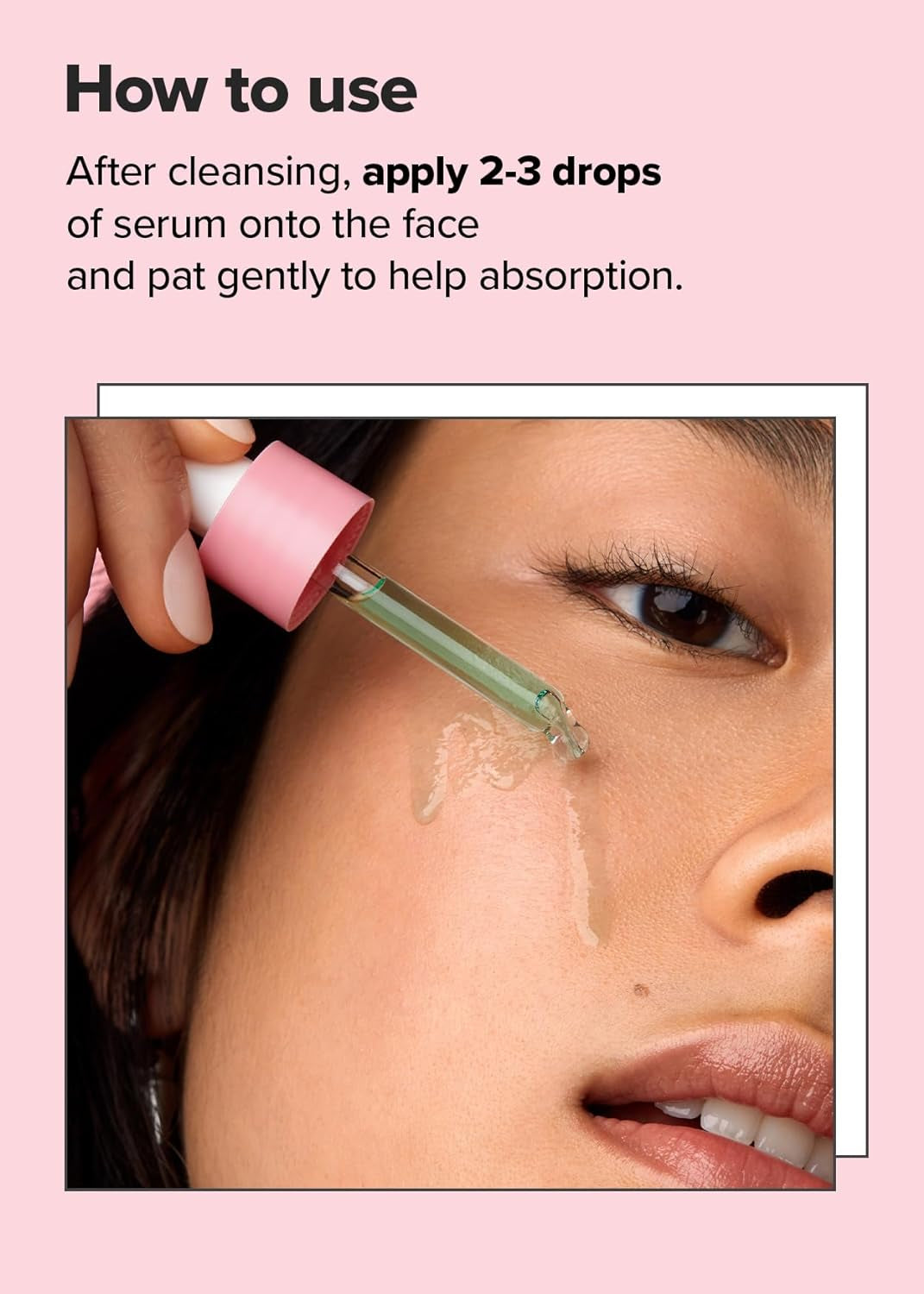 Face Serum - Juicy Kitten | with Kale, Heartleaf, Moringa Seed, Willow Bark Extarct, Purifying Power-Green Korean Skincare with Niacinamide, Green Juice for Face, Gift,1.01 Fl Oz