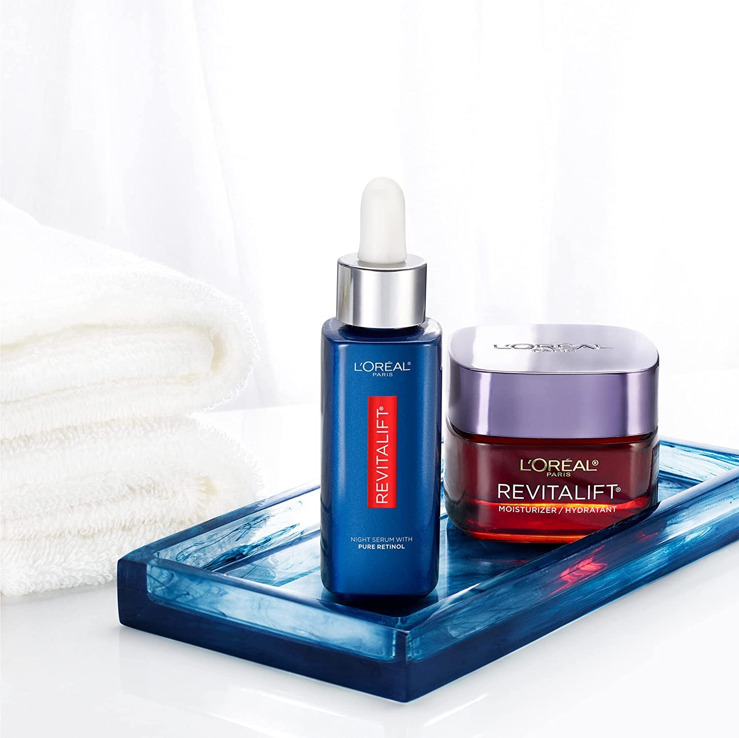 Revitalift Triple Power Anti-Aging Face Moisturizer, Pro Retinol, Hyaluronic Acid & Vitamin C, Reduce Wrinkles 2.55 Oz
