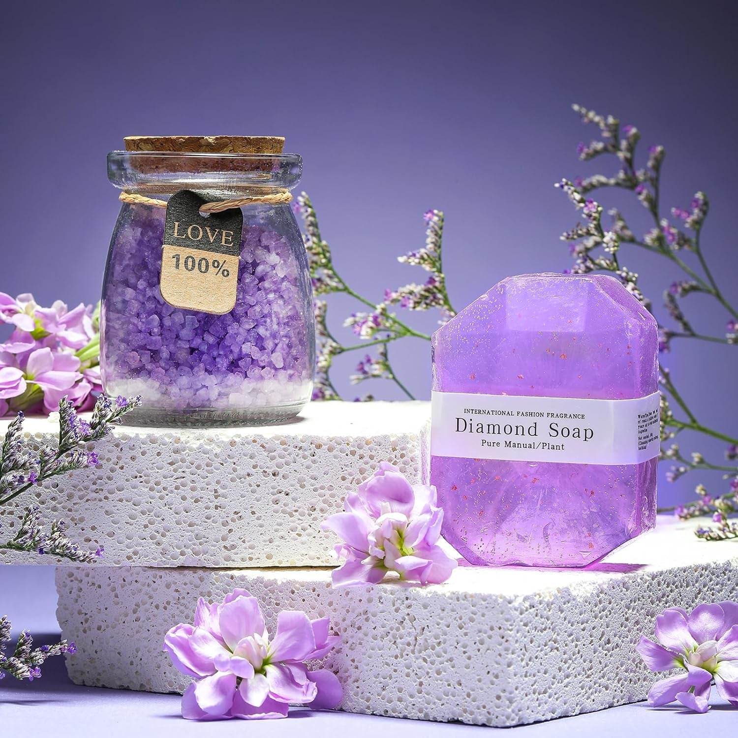 Gifts for Women, Birthday Gifts for Women, Lavender Relaxing Spa Gift Basket Set , Christmas, Valentine'S, Mother'S Day Gifts for Women, Mom, Wife, Girlfriend, Sister