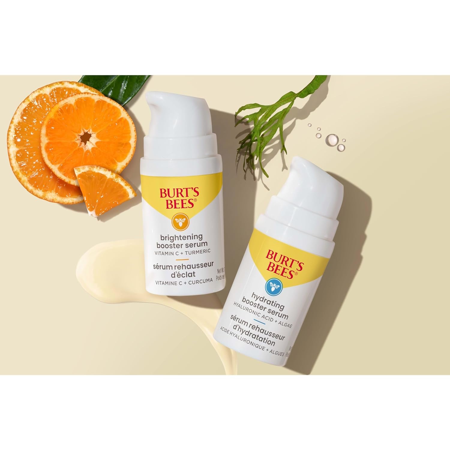 Vitamin C Turmeric Face Serum, Brightens Skin & Visibly Reduces Dark Spots, Fine Lines & Wrinkles, Naturally Hydrating, Lightweight - Brightening Booster Serum (1 Oz)