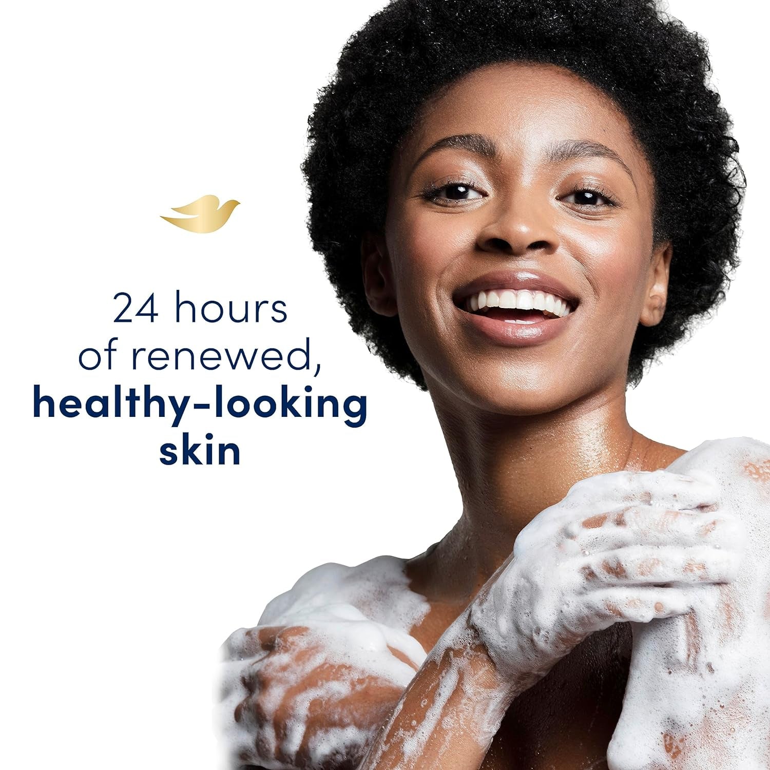 Body Wash Deep Moisture, Sensitive Skin, Cucumber and Green Tea, and Shea Butter & Vanilla Collection 4 Count Skin Cleanser with 24Hr Renewing Micromoisture 20 Oz