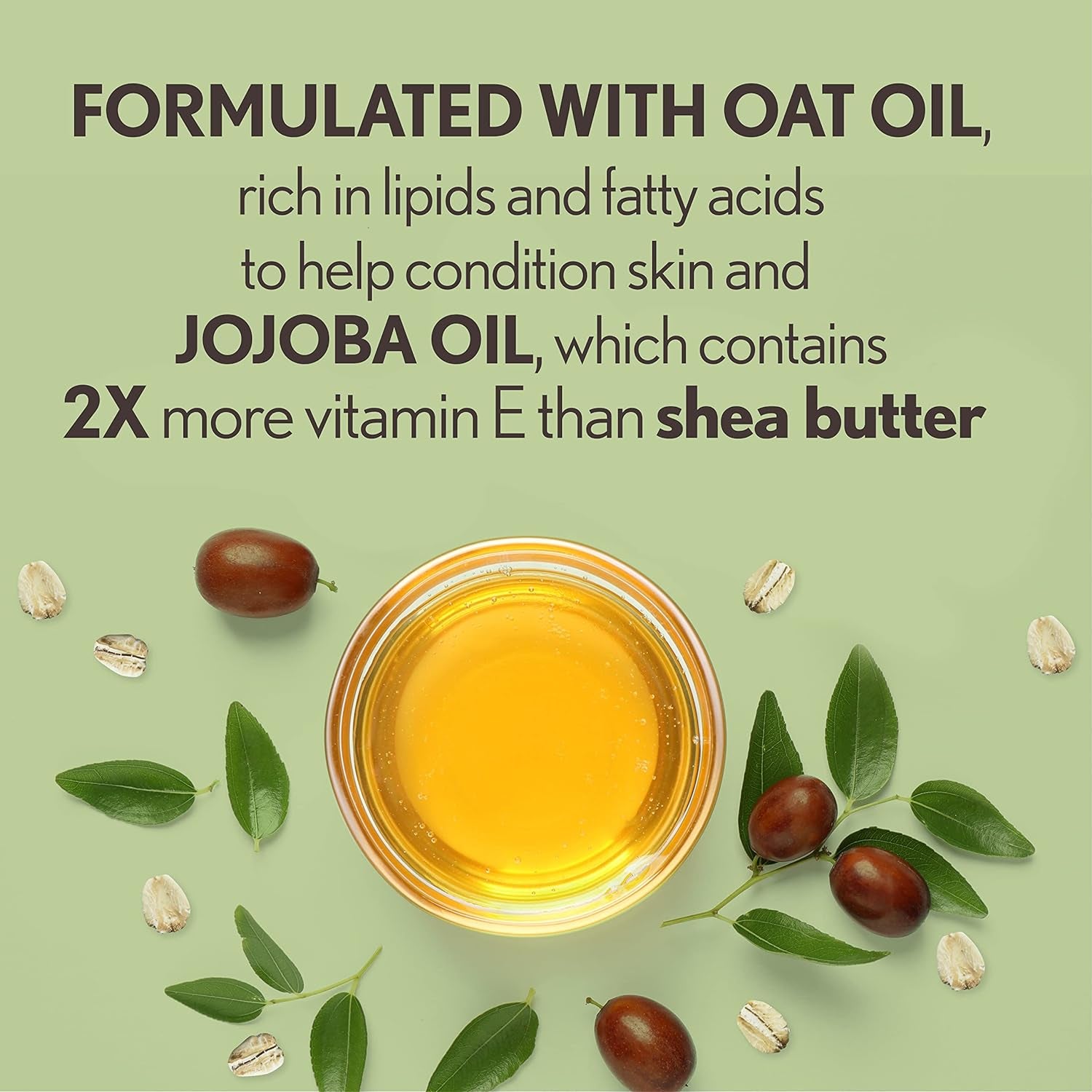 Daily Moisturizing Body Oil Mist with Oat & Jojoba Oil for Dry Sensitive Skin, Nourishing Body Spray for Smoother Skin, Paraben-, Silicone- & Alcohol-Free, Twin Pack, 2 X 6.7 Fl. Oz