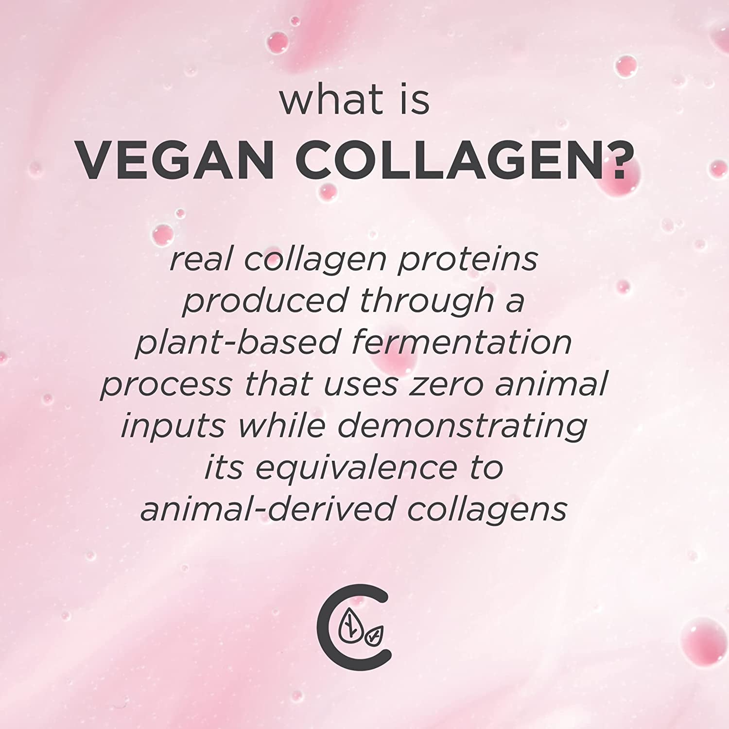Beauty Vegan Collagen Complex Serum, Hyaluronic Acid, Hydrating & Moisturizing for Aging and Dry Skin, 100% Vegan & Cruelty Free, Sulfate, Silicone + Paraben Free