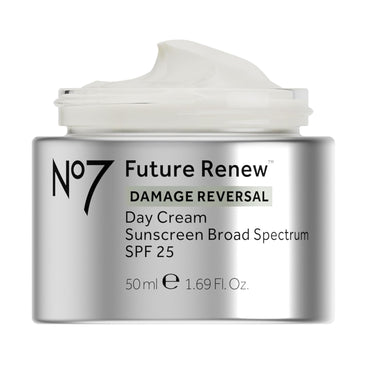 Future Renew Damage Reversal Day Cream SPF 25 - anti Aging Face Moisturizer with SPF for Visibly Damaged Skin - Moisturizes, Brightens & Protects Skin - Lightweight, Absorbs Quickly (50Ml)