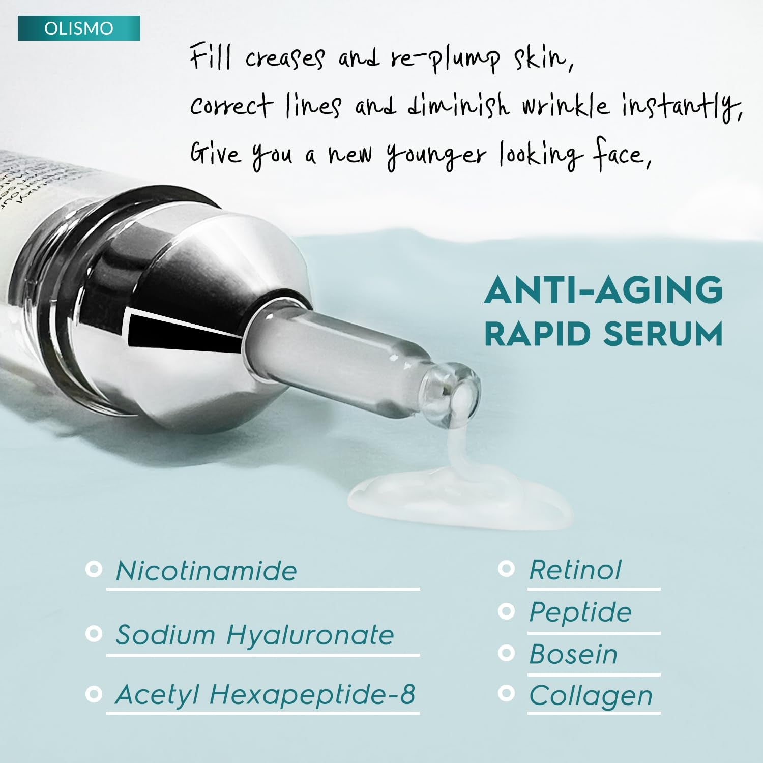Rapid anti Wrinkle Serum, Advanced Wrinkle Cream for Women, Face Lift Cream, Instant Wrinkle Remover for Face, Eye Bag and Neck, Wrinkle Cream for Face Deep Wrinkles