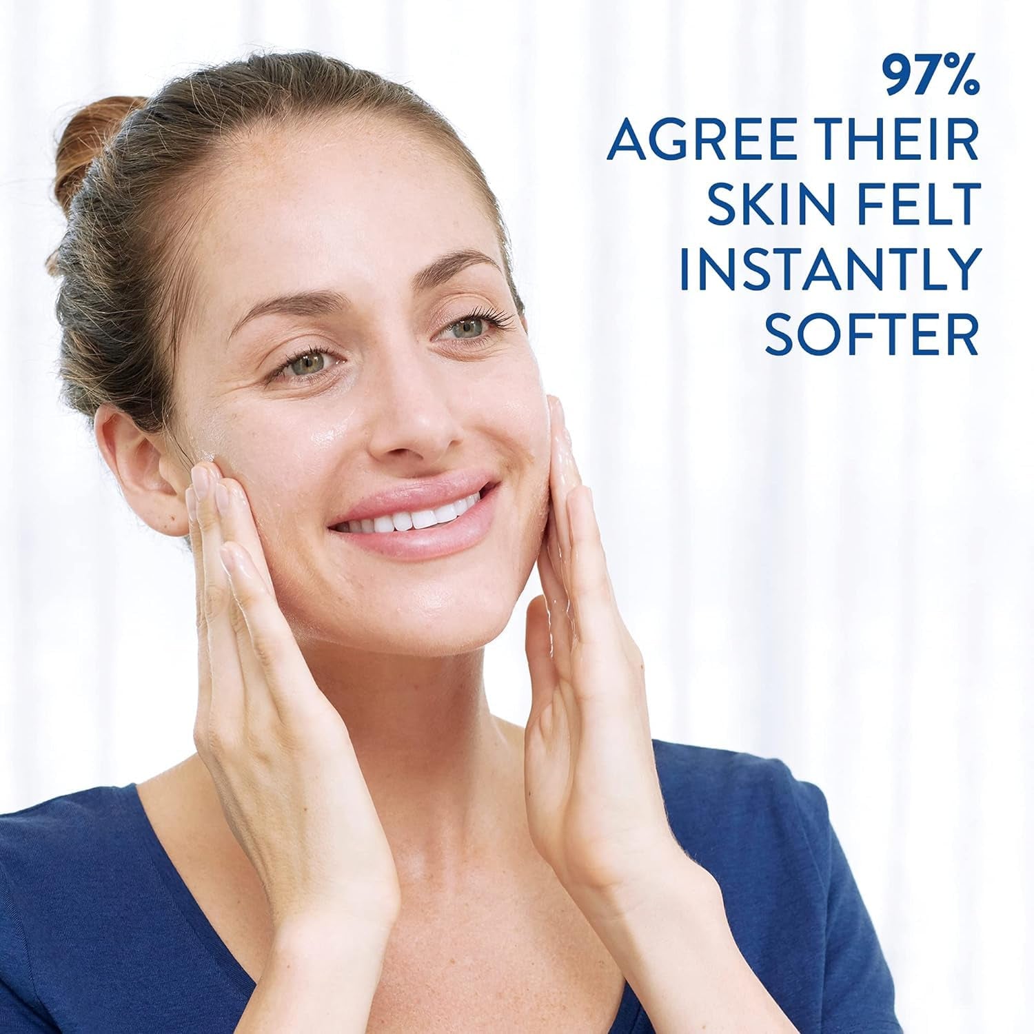 Face Wash, Hydrating Gentle Skin Cleanser for Dry to Normal Sensitive Skin, NEW 16 Oz 2 Pack, Fragrance Free, Soap Free and Non-Foaming