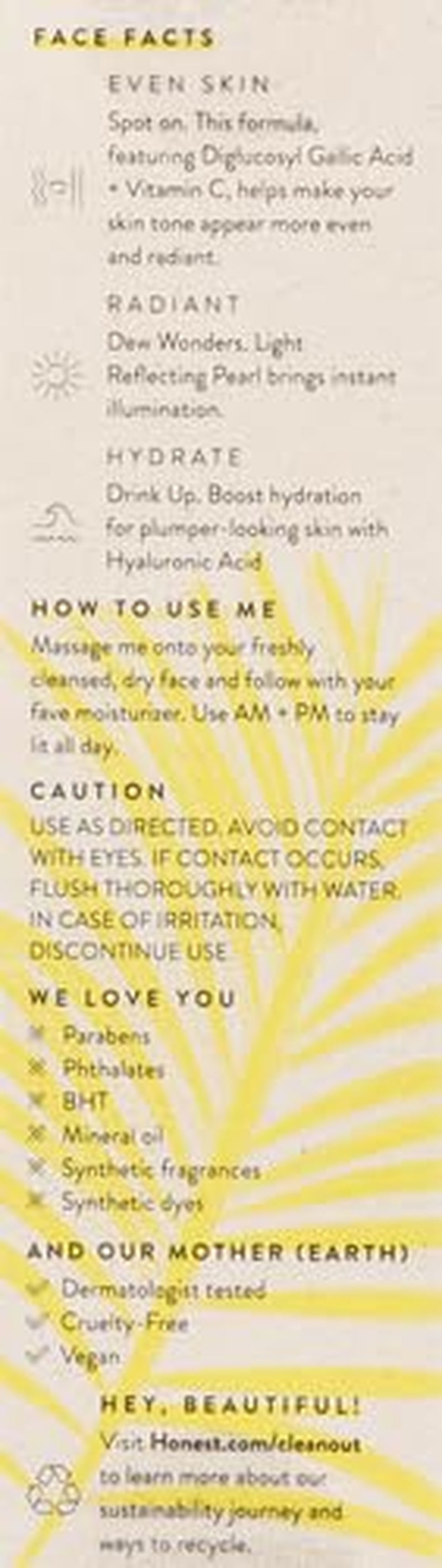 Vitamin C Radiance Brightening Serum | Improves Skin Tone + Complexion | Vitamin C, Pearl, Hyaluronic Acid | EWG Verified + Cruelty Free | 1 Fl Oz