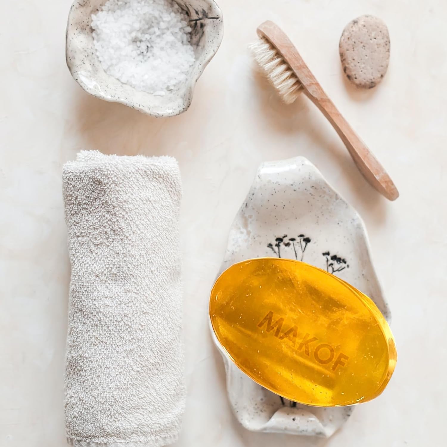 TURMERIC - HONEY - MILK SOAP. Skin Brightening Soap, All Natural, Dark Spots Remover, Acne, Scars, Face and Body 250 G (1)