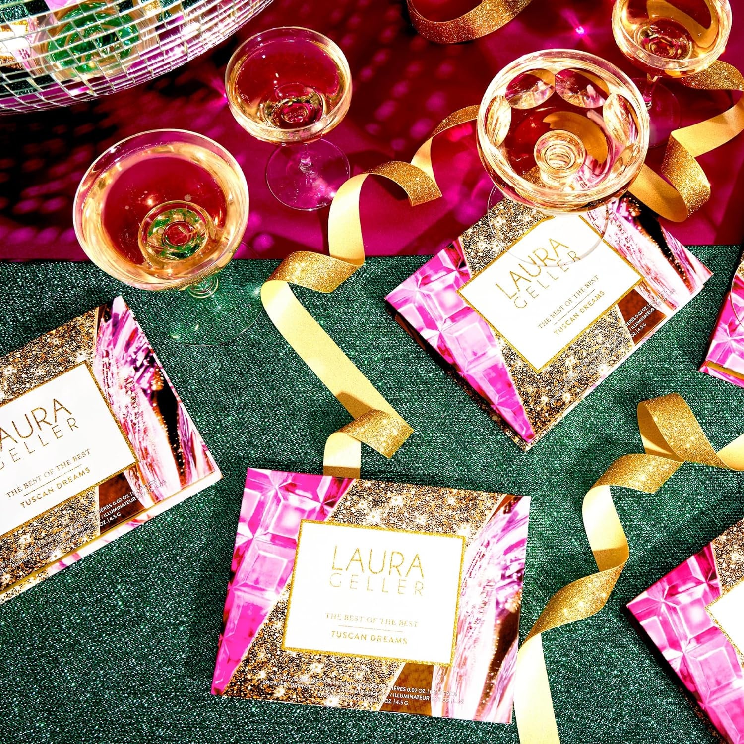 the Best of the Best Baked Palette - Tuscan Dreams - Full Size - Includes Bronzer, Blush, Highlighter and 6 Eyeshadows - Travel-Friendly