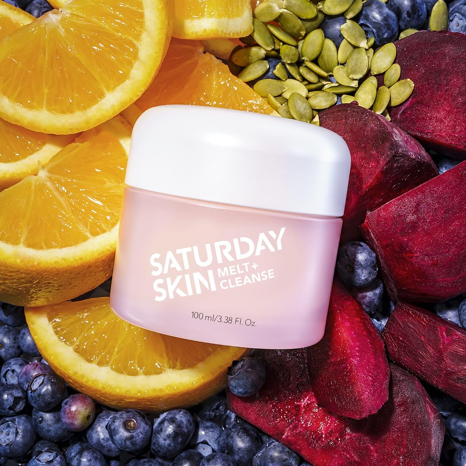 Melt Cleanse Makeup Remover Balm Daily Cleansing Facial Balm to Oil Double Face Wash Vegan Remove Waterproof Makeup and Mascara