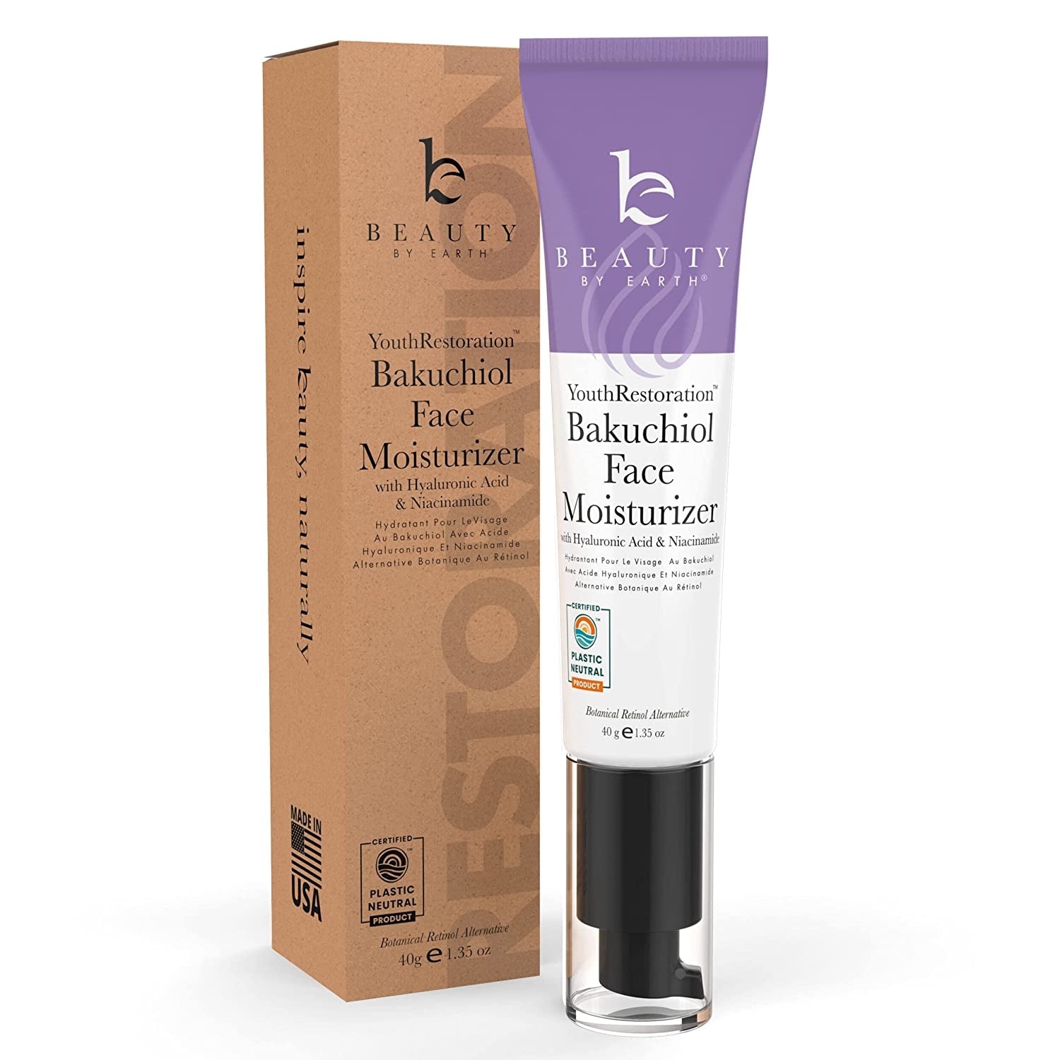 Anti Aging Face Moisturizer for Women - Made with Natural & Organic Ingredients Bakuchiol, Retinol Alternative, Hydrating Face Moisturizer Wrinkle Cream for Face, anti Wrinkle Face Cream for Women