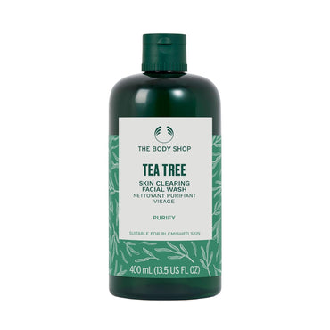 Tea Tree Skin Clearing Facial Wash - Purifying for Blemished Skin - Vegan - 13.5 Fl Oz