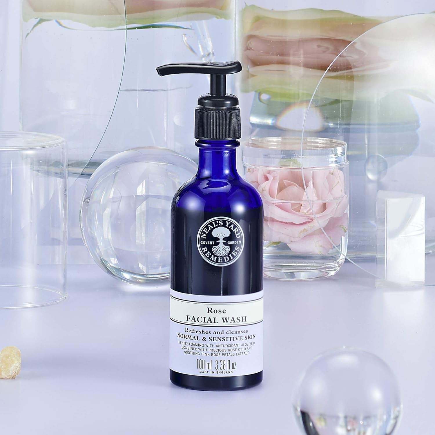 NEALS YARD REMEDIES Rose Facial Wash, 100 ML