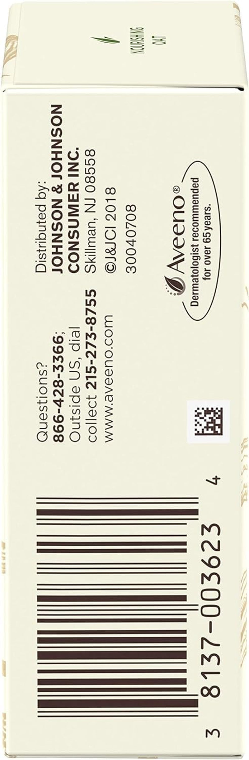 Gentle Moisturizing Bar Facial Cleanser with Nourishing Oat for Dry Skin, Fragrance-Free, Dye-Free, & Soap-Free, 3.5 Oz (Pack of 4)
