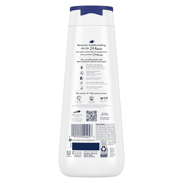 Body Wash Deep Moisture 4 Count for Dry Skin Moisturizing Skin Cleanser with 24Hr Renewing Micromoisture Nourishes the Driest Skin 20 Oz