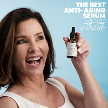Vitamin C Serum for Face - Vitamin C Facial Serums with Hyaluronic Acid, Retinol, Niacinamide & Salicylic Acid - Vitamin C Face Oil - Skin Brightening Serum - anti Aging (2 Oz)
