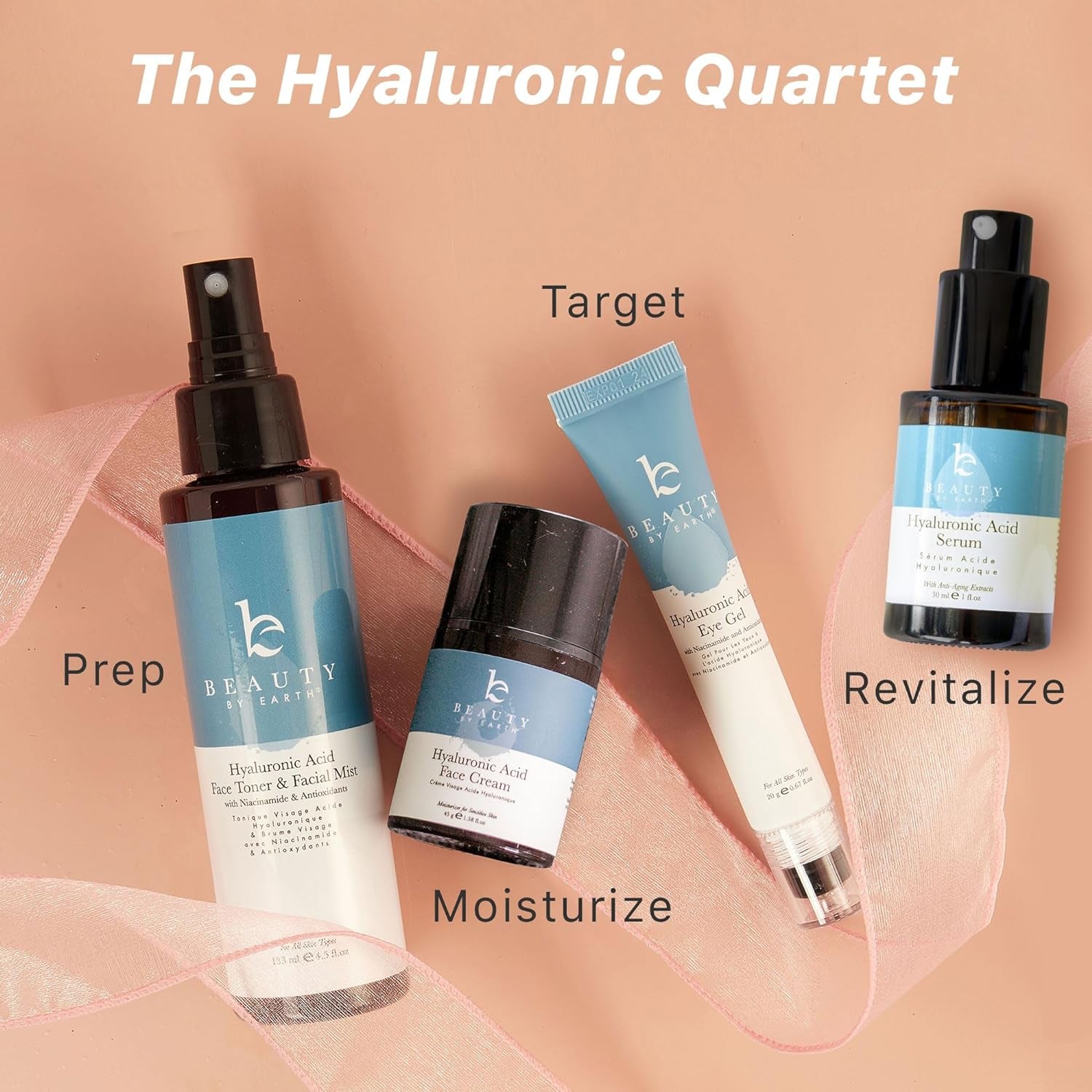 Hyaluronic Acid Moisturizer for Face - USA Made with Organic & Natural Ingredients - Sensitive Skin Moisturizer for Face, anti Aging Wrinkle Face Cream Women, Mens Natural Face Moisturizers