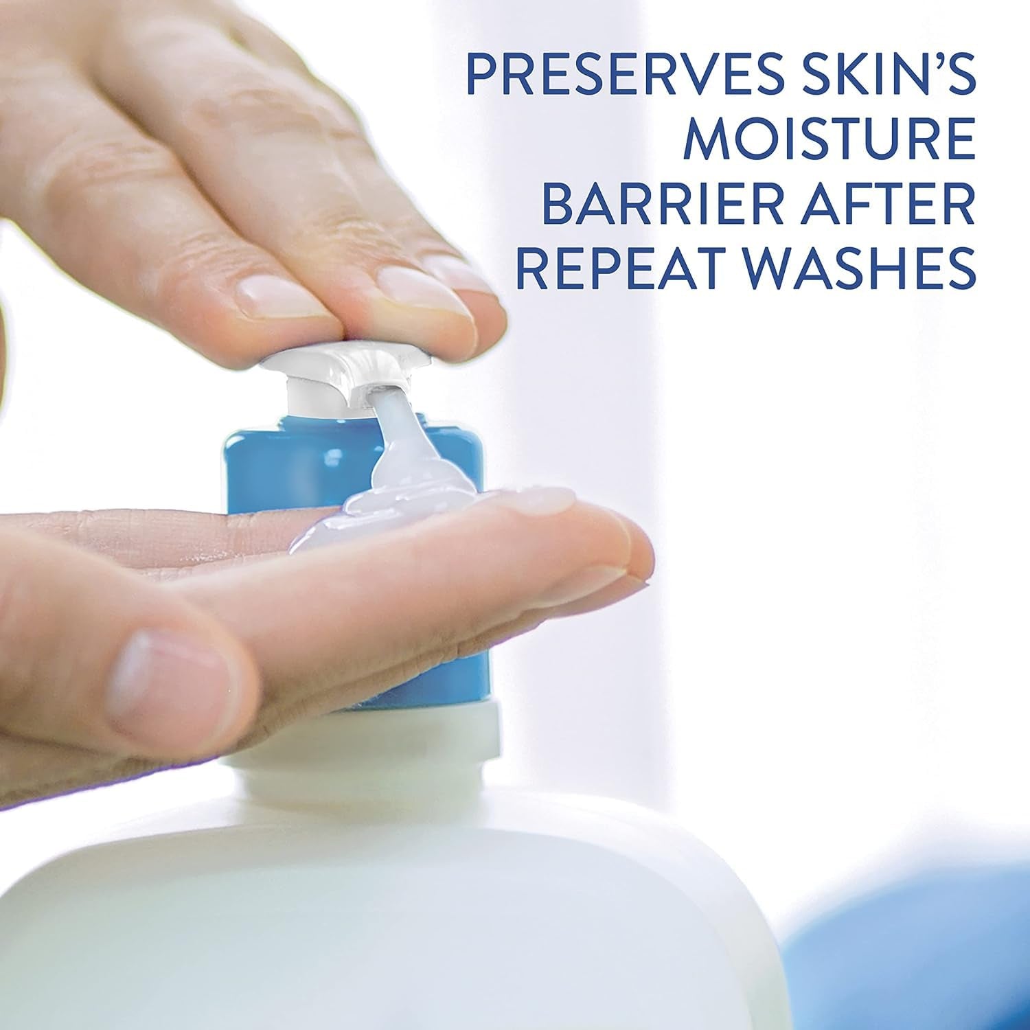 Face Wash, Hydrating Gentle Skin Cleanser for Dry to Normal Sensitive Skin, NEW 16 Oz 2 Pack, Fragrance Free, Soap Free and Non-Foaming