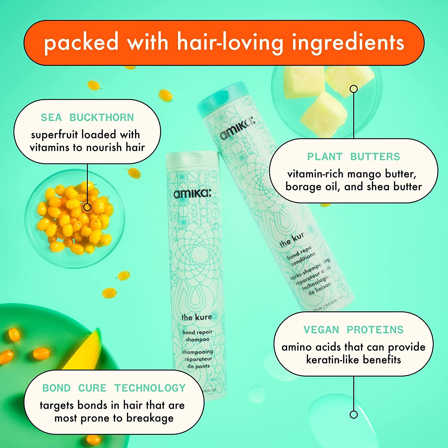 the Kure Bond Repair Shampoo