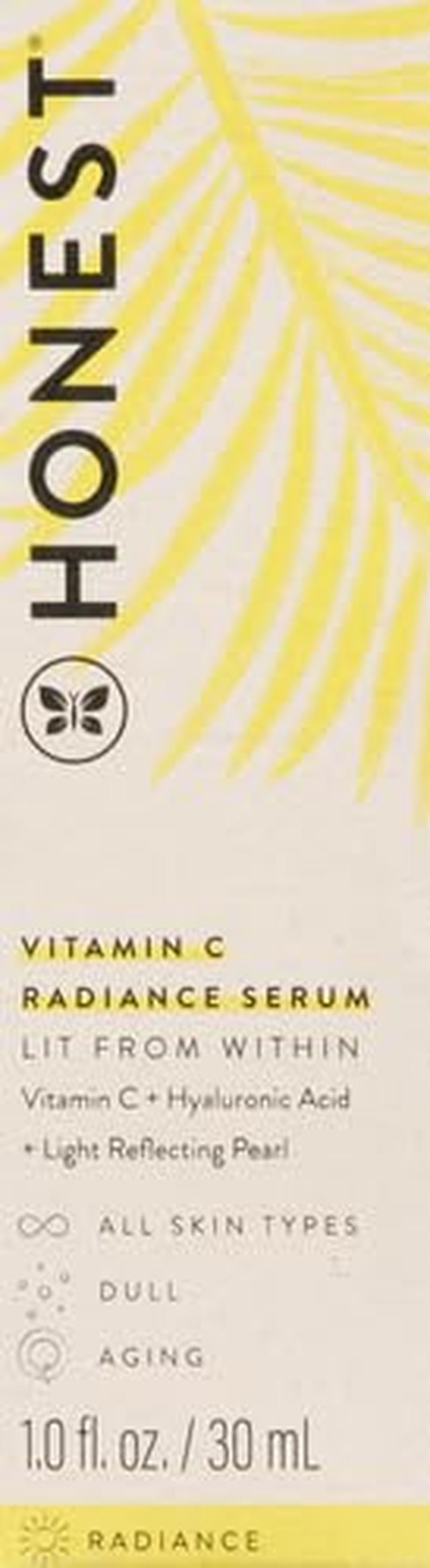 Vitamin C Radiance Brightening Serum | Improves Skin Tone + Complexion | Vitamin C, Pearl, Hyaluronic Acid | EWG Verified + Cruelty Free | 1 Fl Oz