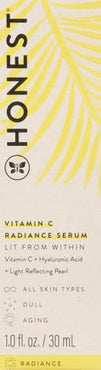 Vitamin C Radiance Brightening Serum | Improves Skin Tone + Complexion | Vitamin C, Pearl, Hyaluronic Acid | EWG Verified + Cruelty Free | 1 Fl Oz