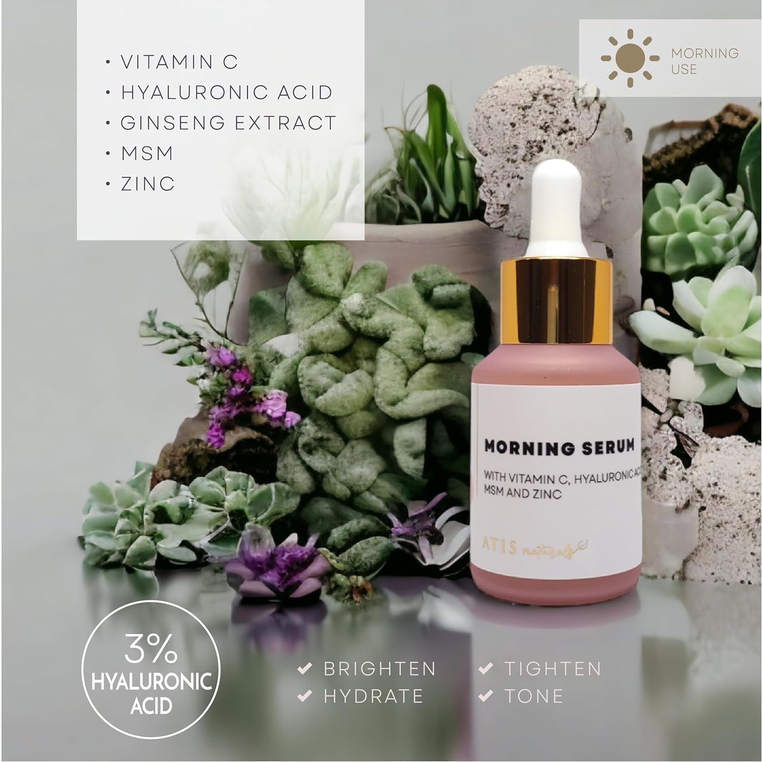 Anti-Aging Facial Serums, Vitamin C, Retinol and Hyaluronic Acid Serum for Firming, Restoring & Hydrating | Fine Lines, & Wrinkles Remover, Tone & Revitalize (3 X 1 Fl Oz)