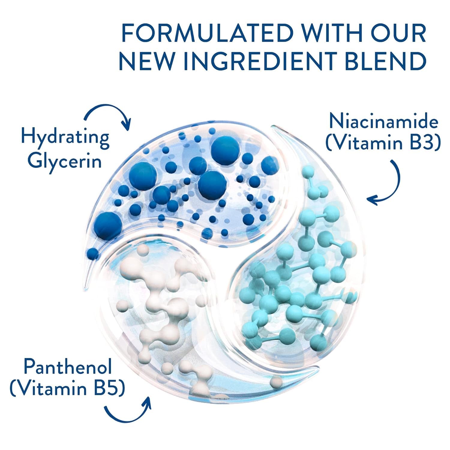 Face Wash, Hydrating Gentle Skin Cleanser for Dry to Normal Sensitive Skin, NEW 16 Oz 2 Pack, Fragrance Free, Soap Free and Non-Foaming