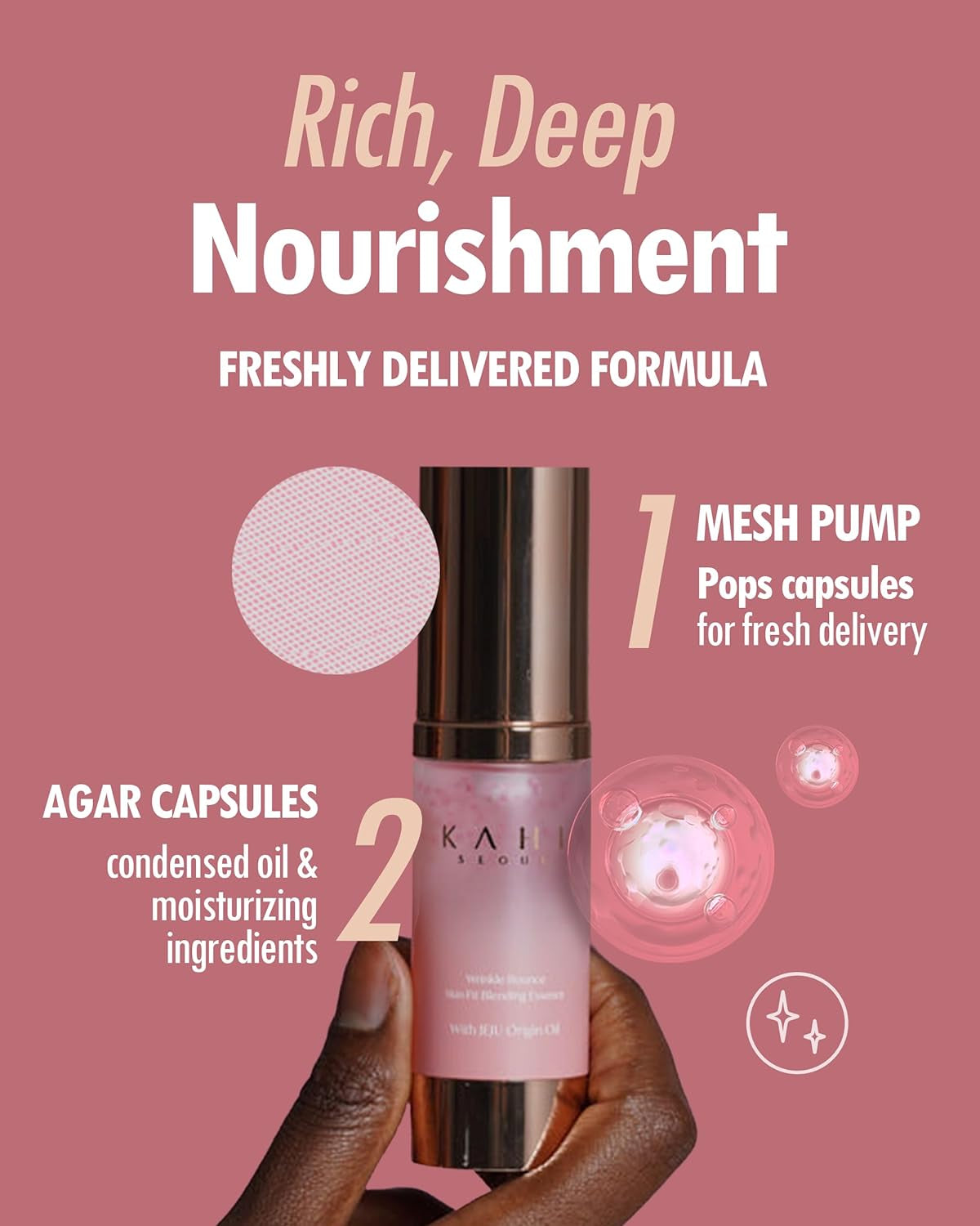 Wrinkle Bounce Skin Fit Blending Korean Essence | Daily Face Moisturizer for Dry Skin & Combination | Hydrating Face Moisturizer Skin Essence Water Face Care for Women & Men 1.01 Fl Oz