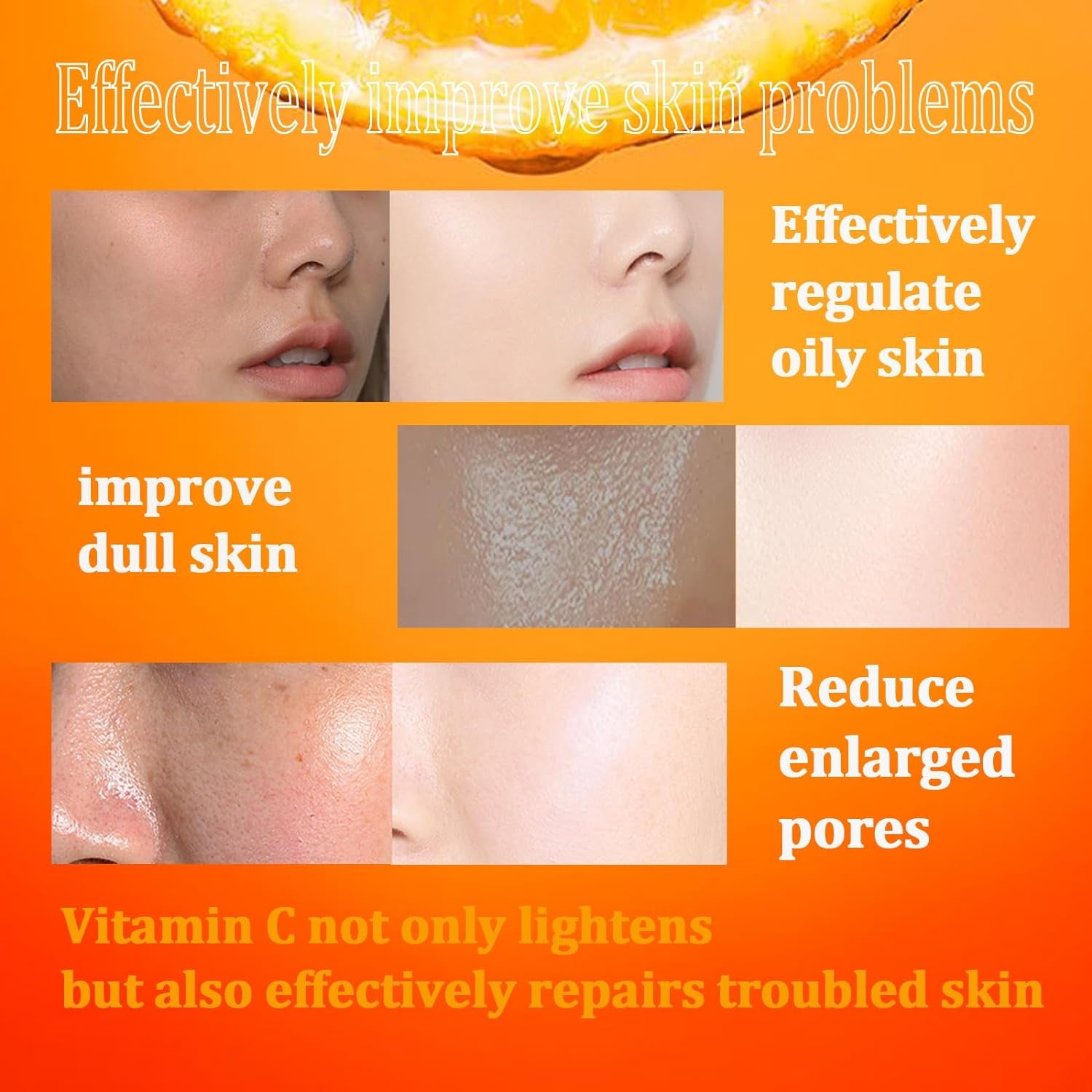 Skincare Gifts for Teenage Girls Skincare Kits - 7PCS Skin Care Sets & Kits - Vitamin C Skin Care Sets - Pamper Sets for Women Gifts Includes Cleanser- Serum-Eye Serum-Toner-Cream-Face Mask Skincare