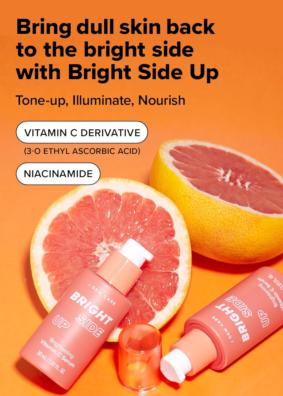 Skincare Set - Vitamin to Glow Pack | with Niacinamide, Grapefruit Extract, Vitamin C, Trio Set, Spa Day, Gift Set, Travel Size, Glass Skin, Korean Skincare, TSA Friendly Sizes