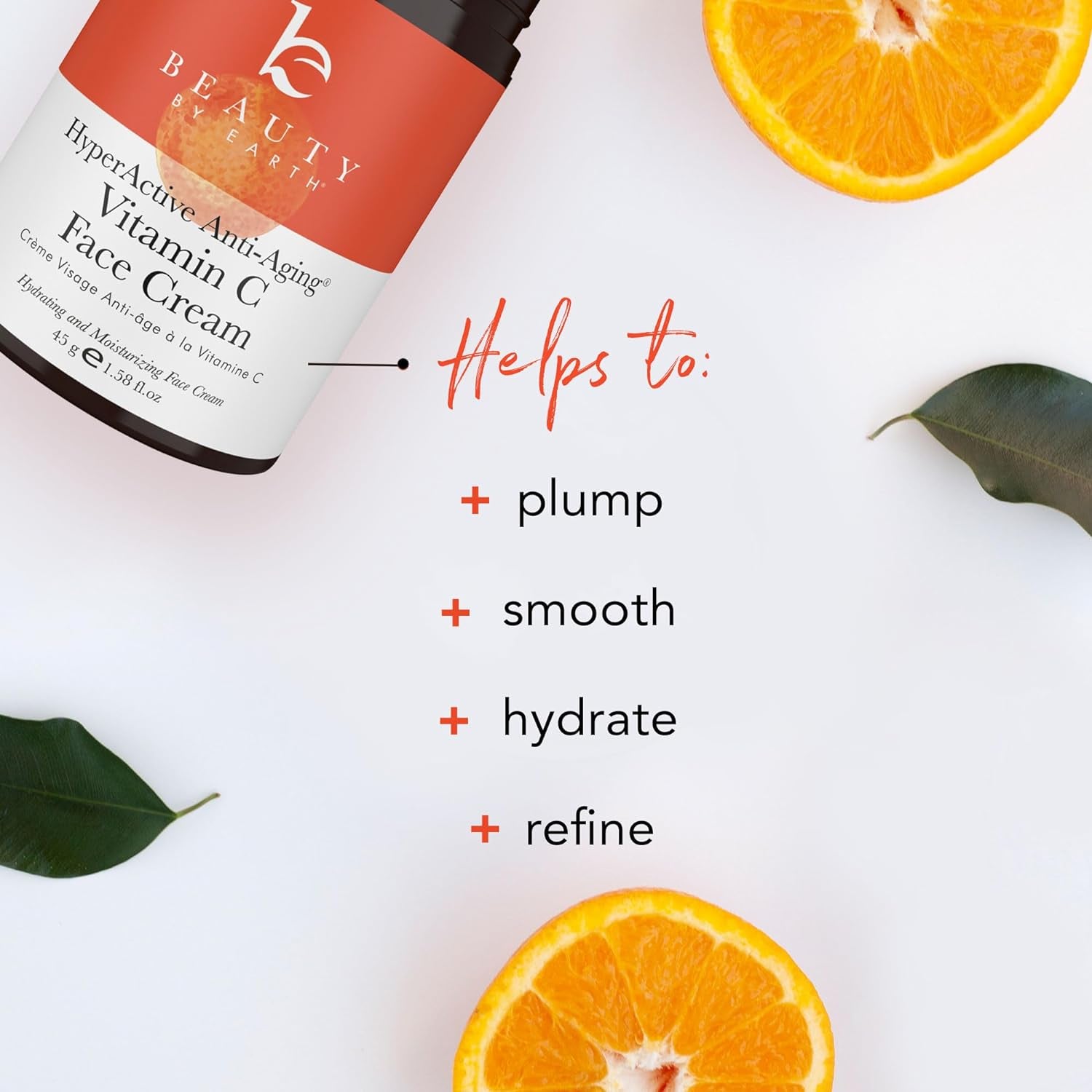 Hyperactive anti Aging Vitamin C Face Cream - Made in USA with Natural & Organic Ingredients, Face Moisturizer for Women & Men, Day & Night Cream, anti Wrinkle Face Skin Lotion