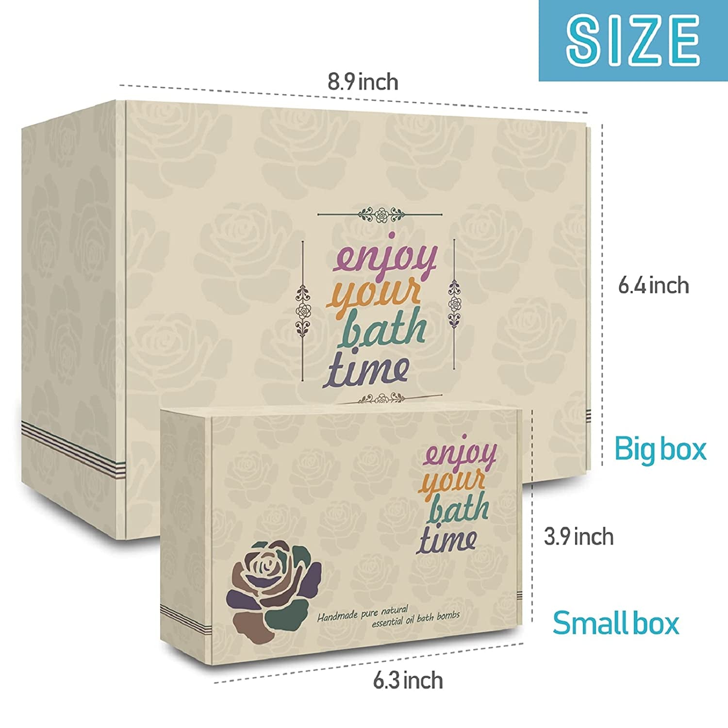 Organic Bath Bombs Gift Set, 24 Handmade Fizzies Rich in Essential Oil, Moisturize Dry Skin, Gifts Idea for Kids, Her/Him, Wife/Girlfriend, Birthday, Christmas, Mothers Day
