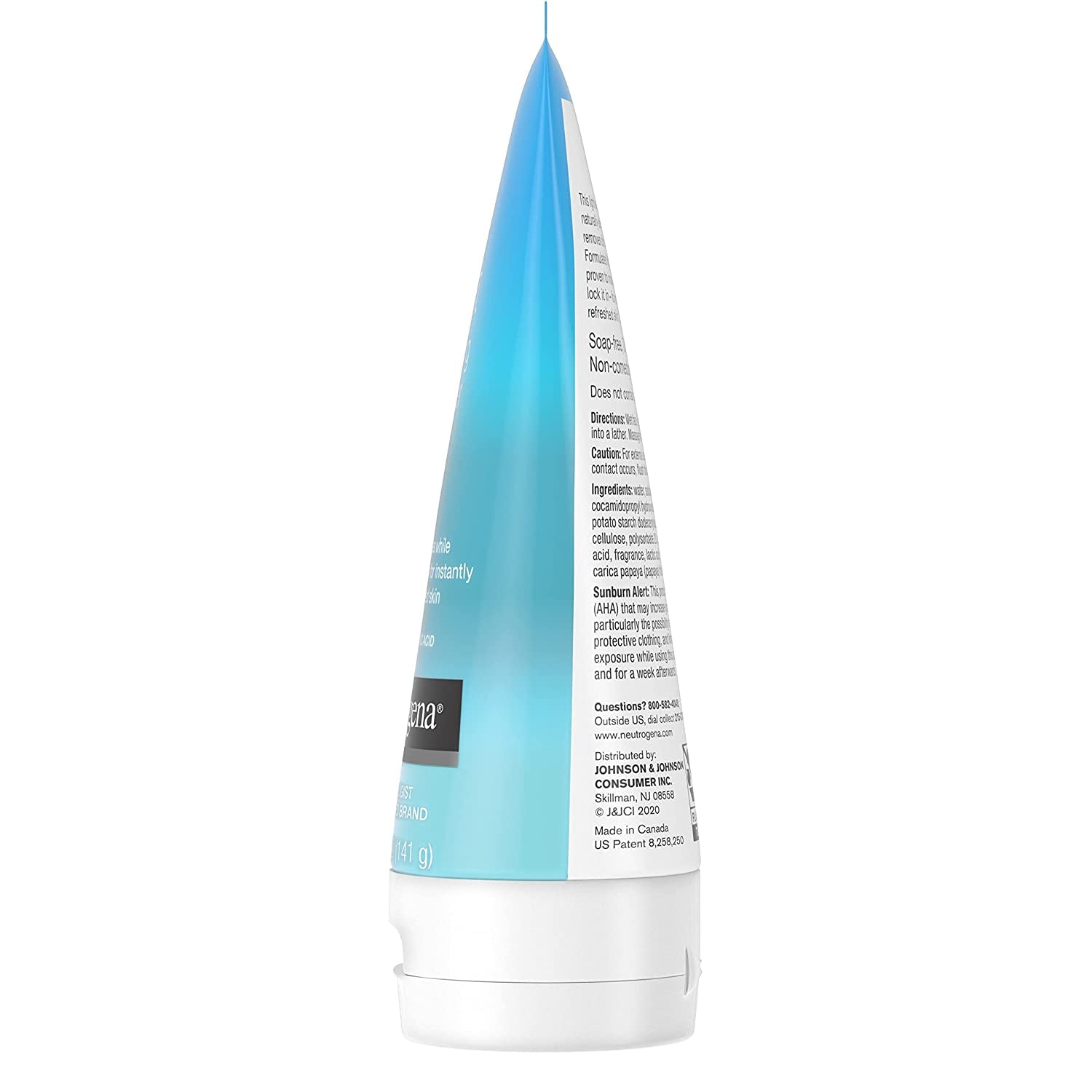 Hydro Boost Gentle Exfoliating Daily Facial Cleanser with Hyaluronic Acid, Clinically Proven to Increase Skin'S Hydration Level, Non-Comedogenic Oil-, Soap- & Paraben-Free, 3 X 5 Oz