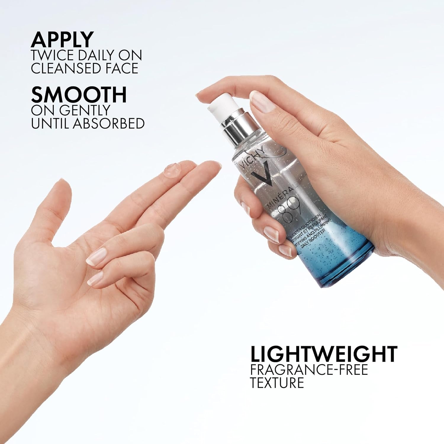 Mineral 89 Fortifying & Hydrating Daily Skin Booster | Pure Hyaluronic Acid Serum for Face | Plumps & Hydrates | Repairs Skin Barrier| Lightweight Moisturizing Gel | Fragrance Free & Oil-Free