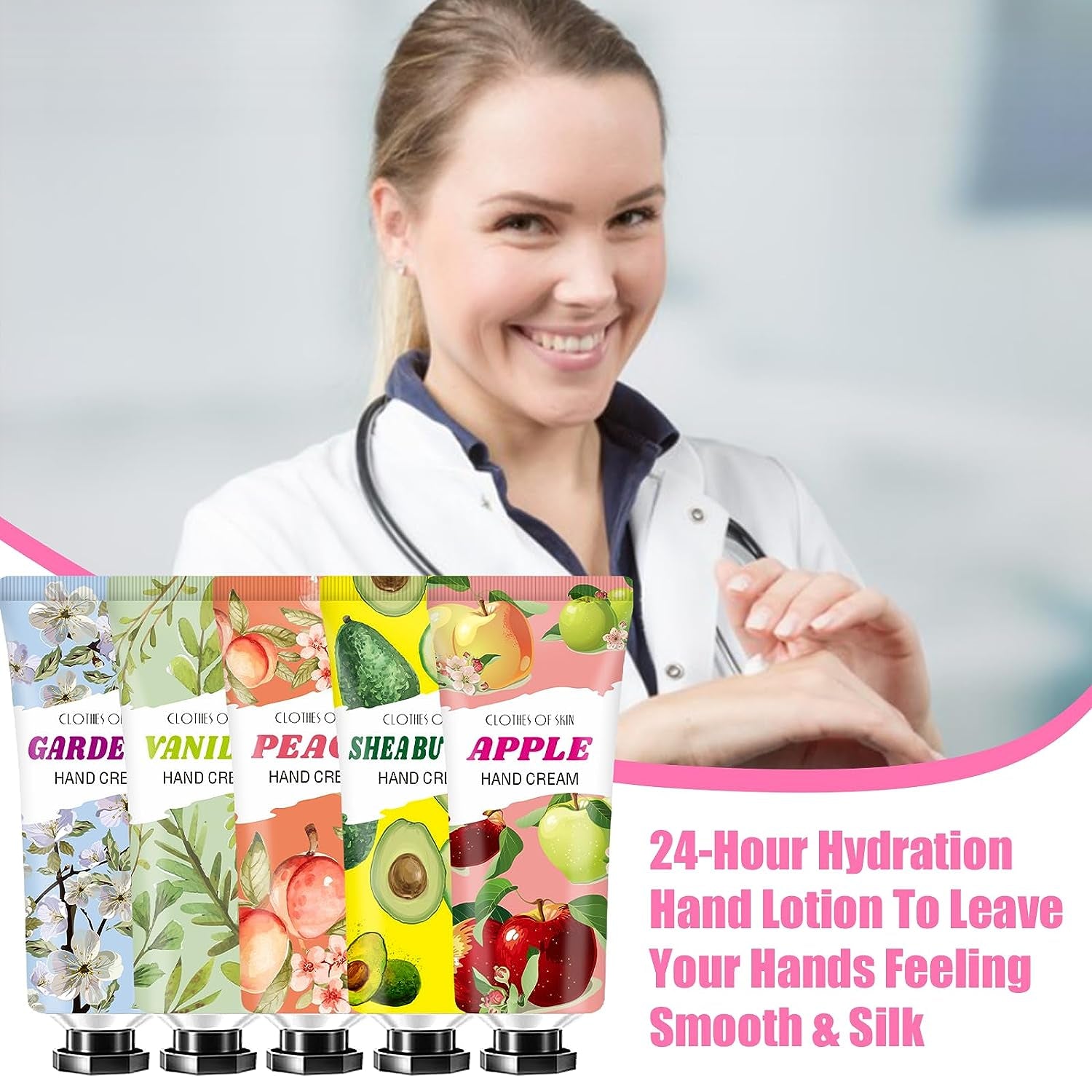 38 Pack Bulk Hand Cream Gifts for Women Girls,Valentine'S Day Gifts Appreciation Gifts, Moisturizing Hand Cream for Dry Cracked Hands,Mini Travel Lotion for Teacher Nurse Gifts