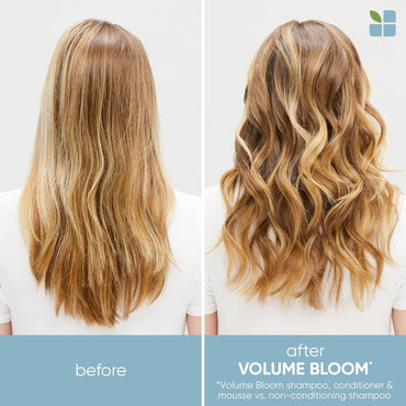 Volume Bloom Shampoo | Volumizing Shampoo | Lightweight Volume & Shine | for Fine Hair | Paraben & Silicone-Free | Vegan​ | Cruelty Free | Salon Shampoo