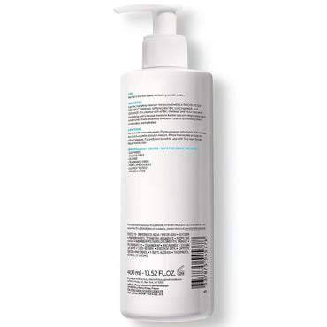 Toleriane Hydrating Gentle Face Cleanser, Daily Facial Cleanser with Niacinamide and Ceramides for Sensitive Skin, Moisturizing Face Wash for Normal to Dry Skin, Fragrance Free